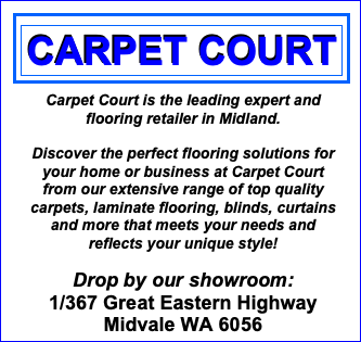 Perth Cats Sponsor : Carpet Court
